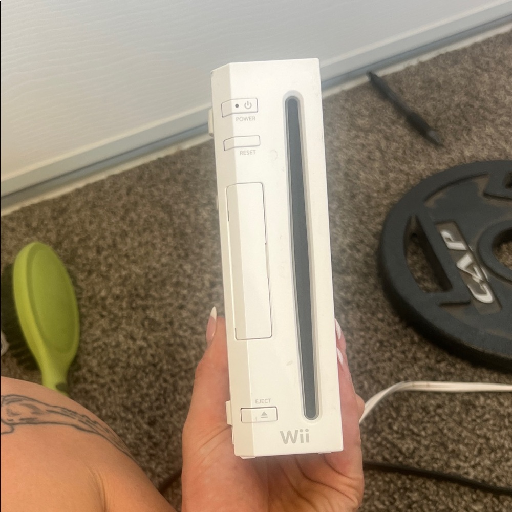 White Wii Console